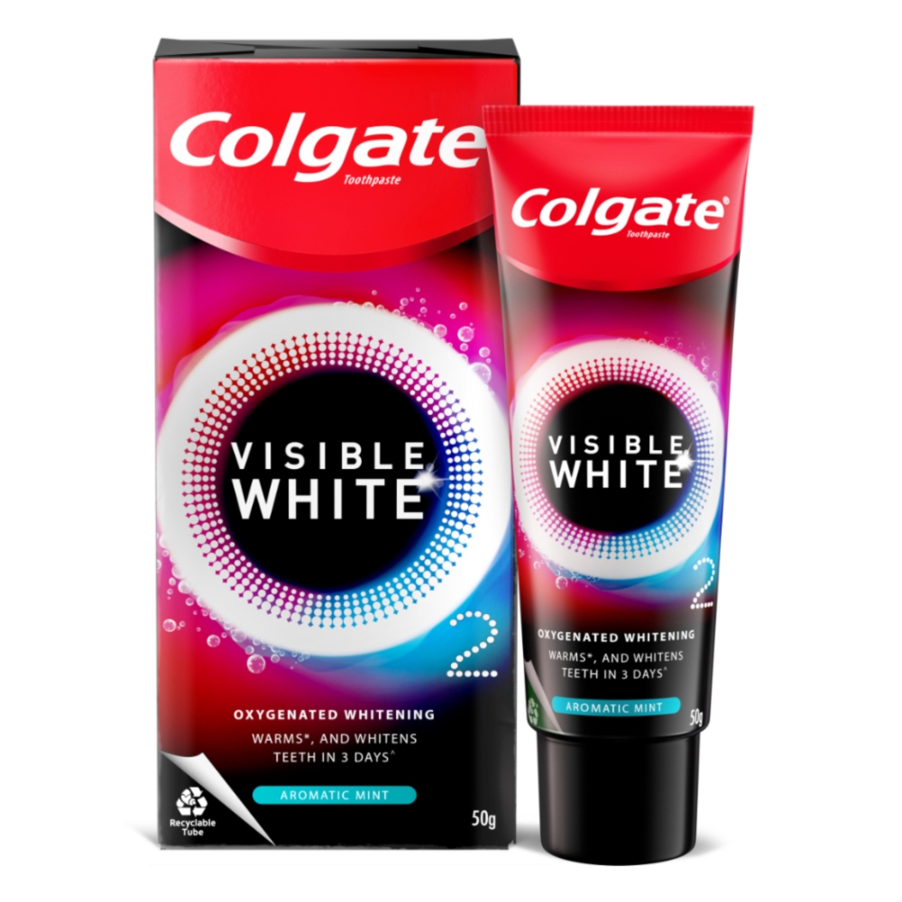 Colgate Visible White 02 Aromatic Mint Toothpaste