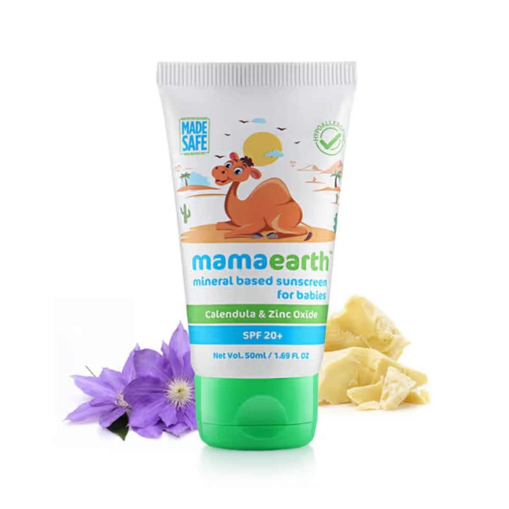 Mamaearth Mineral Based SPF 20+ Baby Sunscreen 50ml