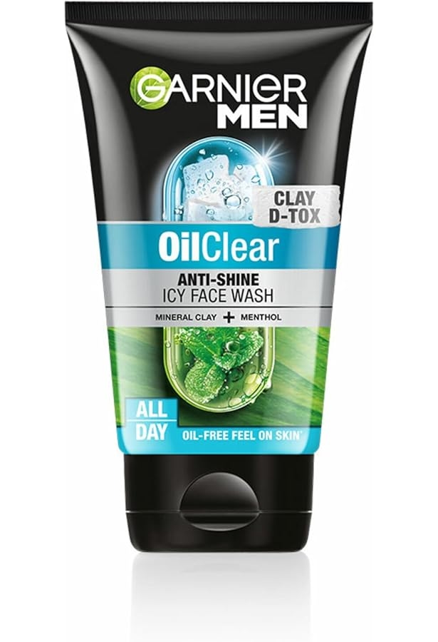 Garnier Men Oil Clear Anti-Shine Icy Face Wash