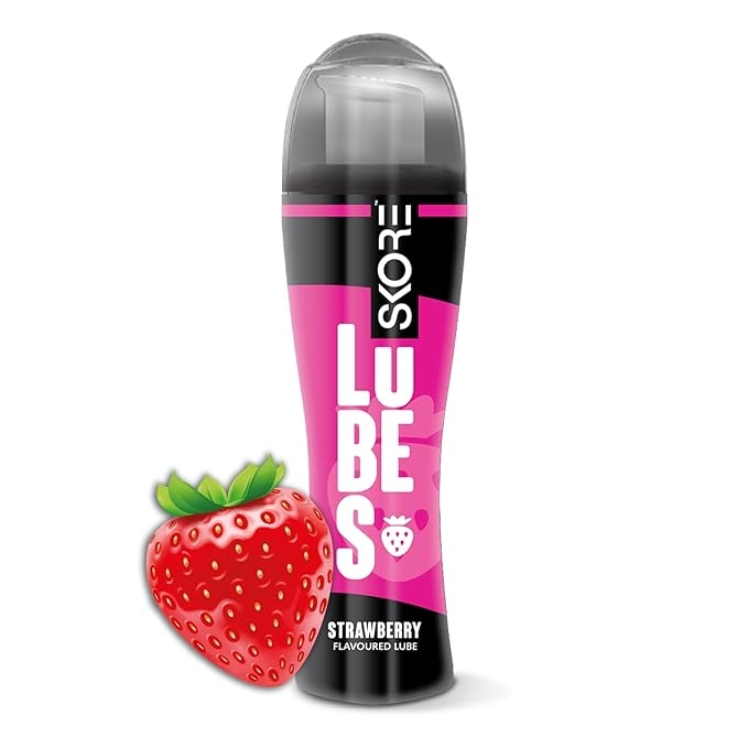 Skore Lube Strawberry Water Based Lubricant 50ml