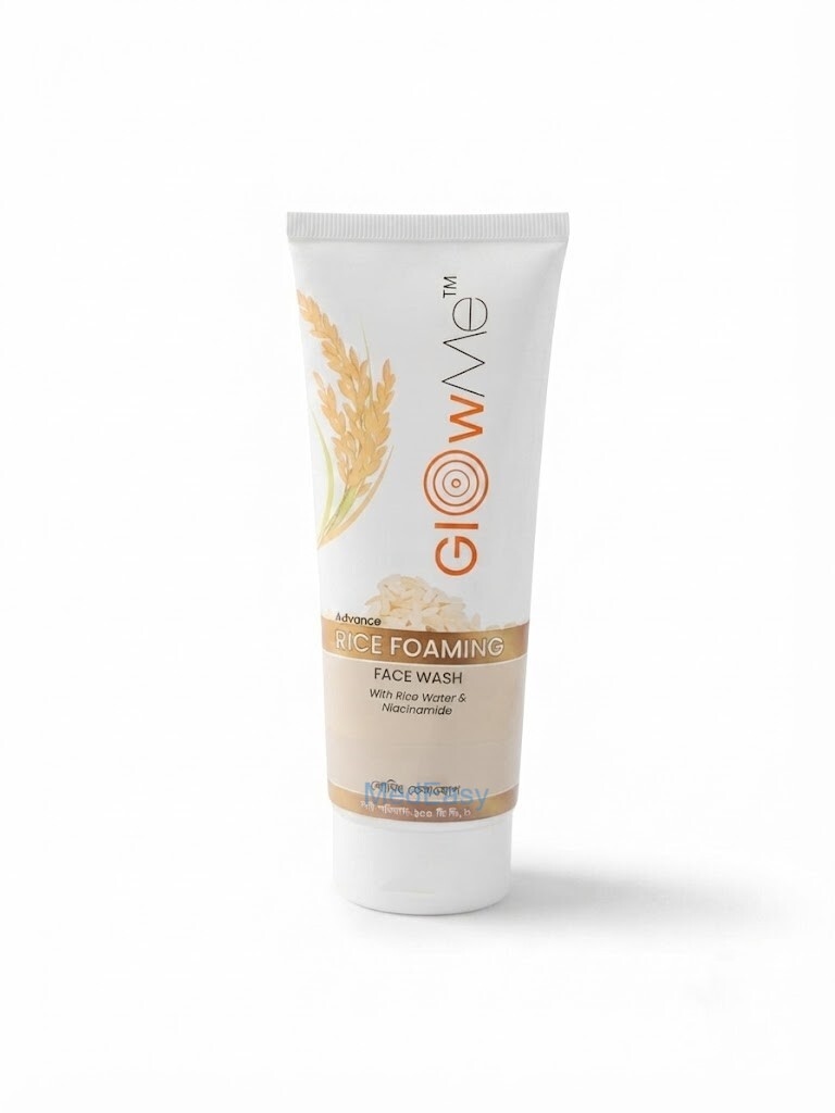 Glow Me Rice Foaming Face Wash