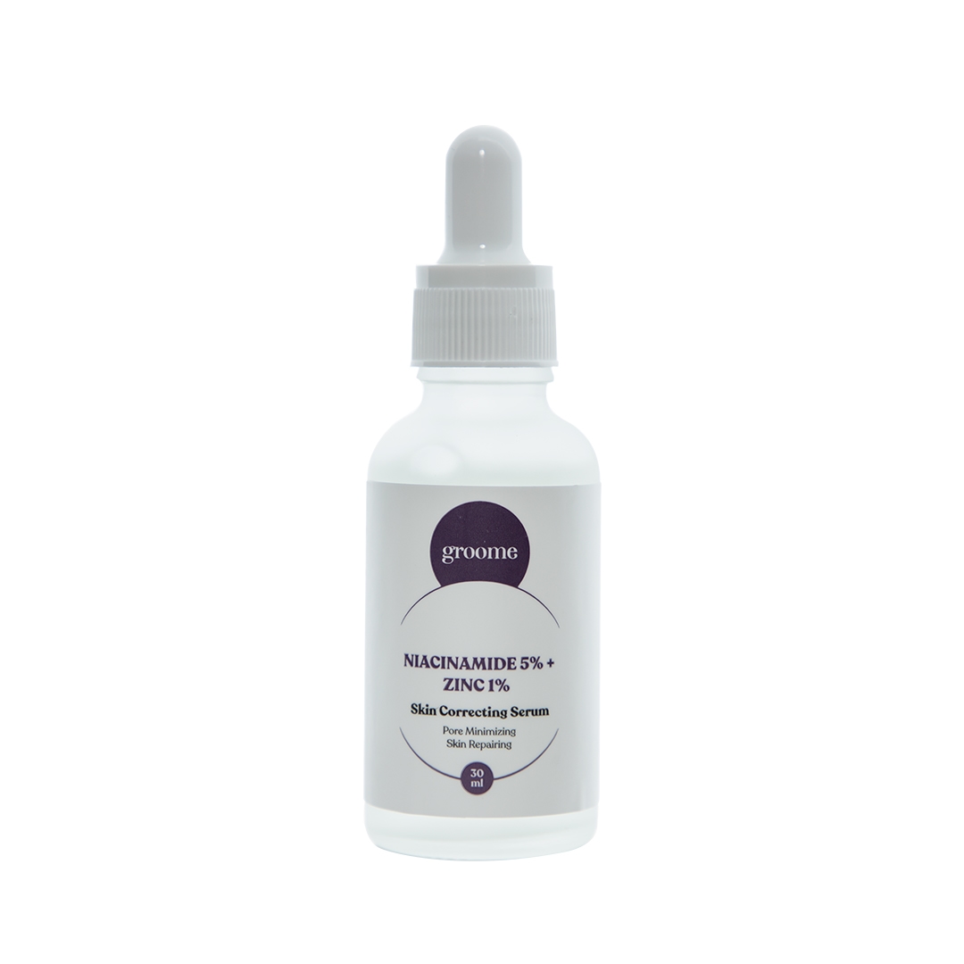 Groome Niacinamide 5% + Zinc 1% Skin Correcting Serum 30ml
