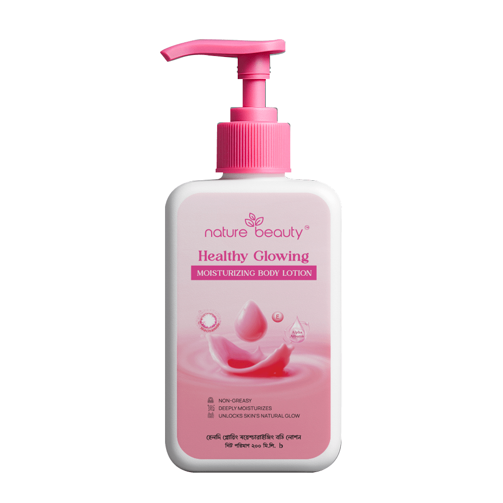 Nature Beauty Healthy Glowing Moisturizing Body Lotion for All Skin Types 200ml