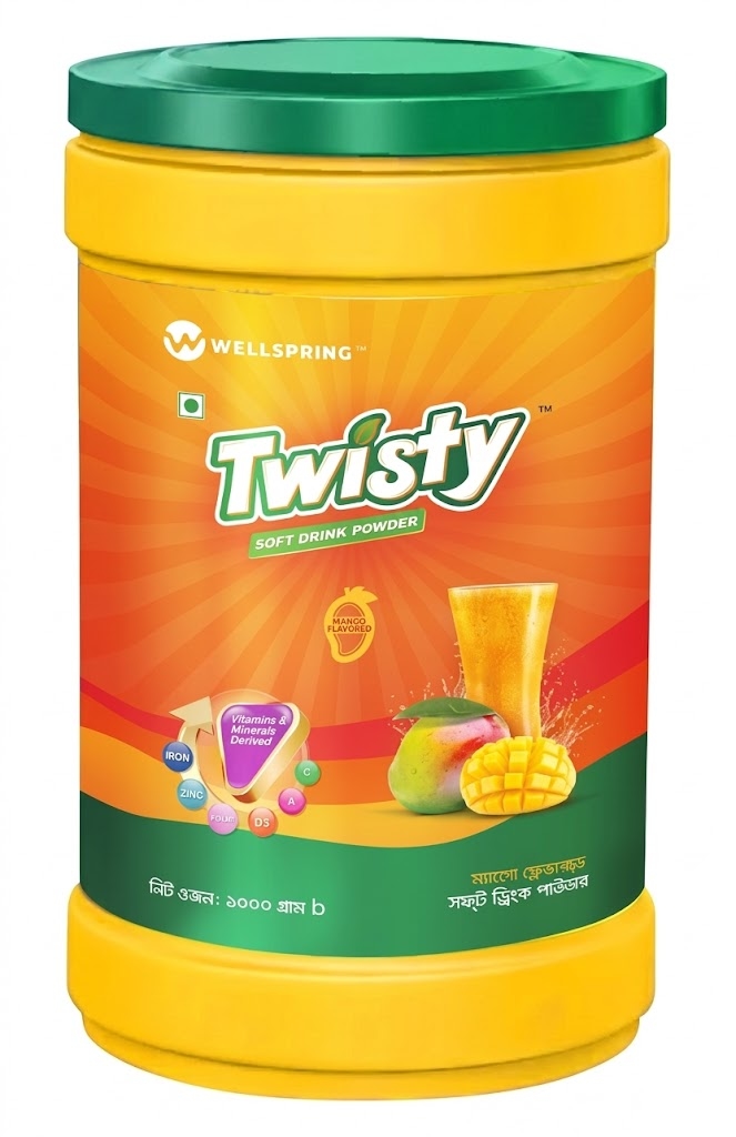 Twisty Soft Drink Mango Flavour