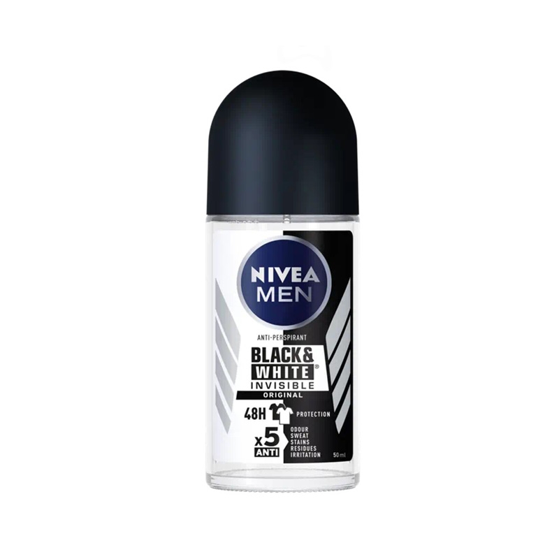 Nivea Men Roll On Black & White Invisible