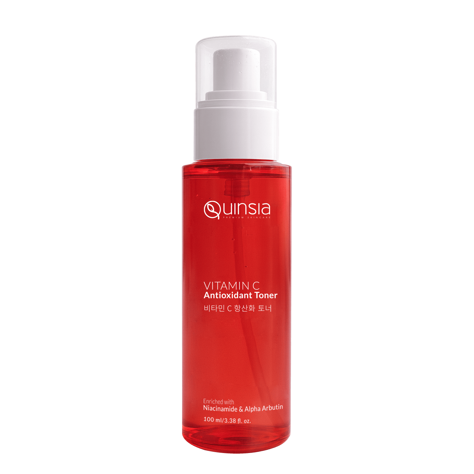 Quinsia Vitamin C Antioxidant Toner with Niacinamide & Alpha Arbutin 100ml