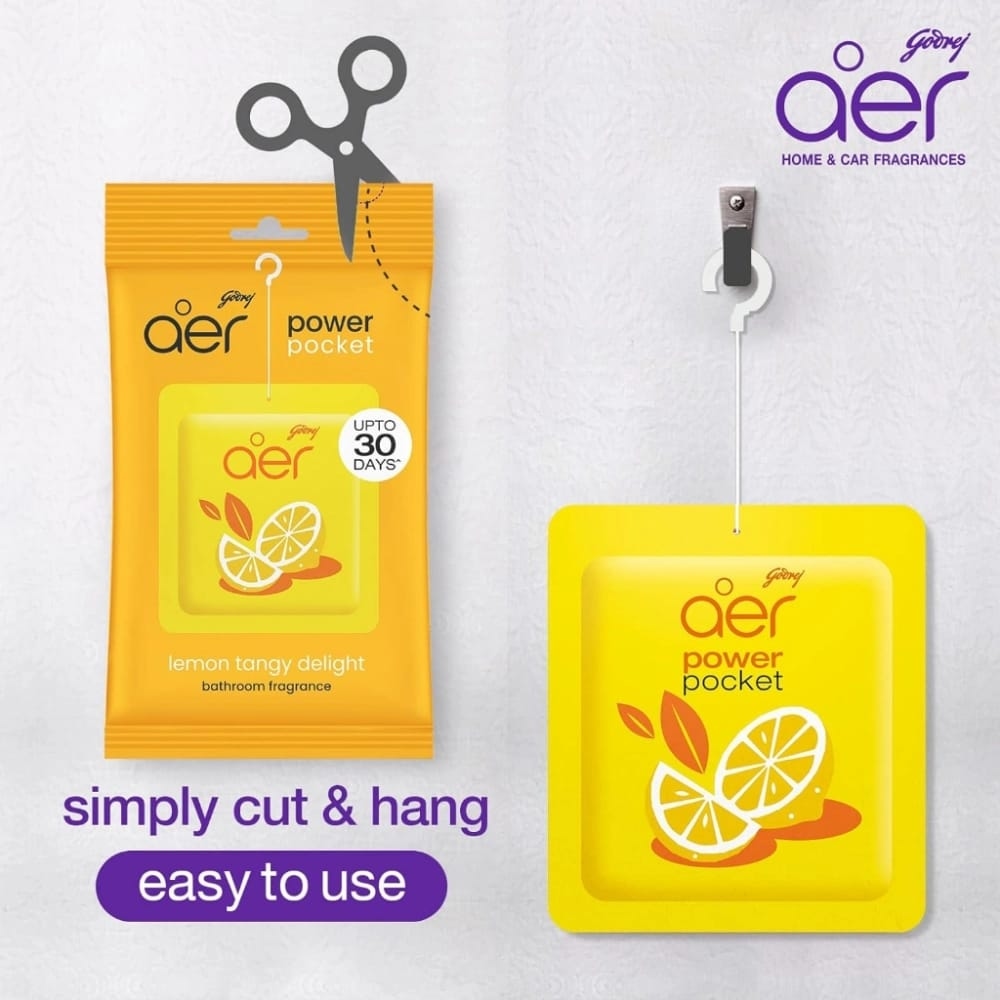 Godrej AER Power Pocket Lemon Tangy Delight