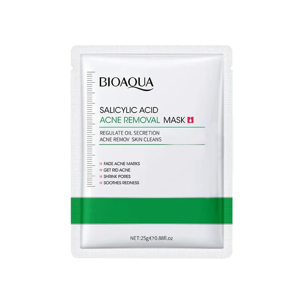Bioaqua Salicylic Acid Acne Removal Sheet Mask for Oily Skin 25g
