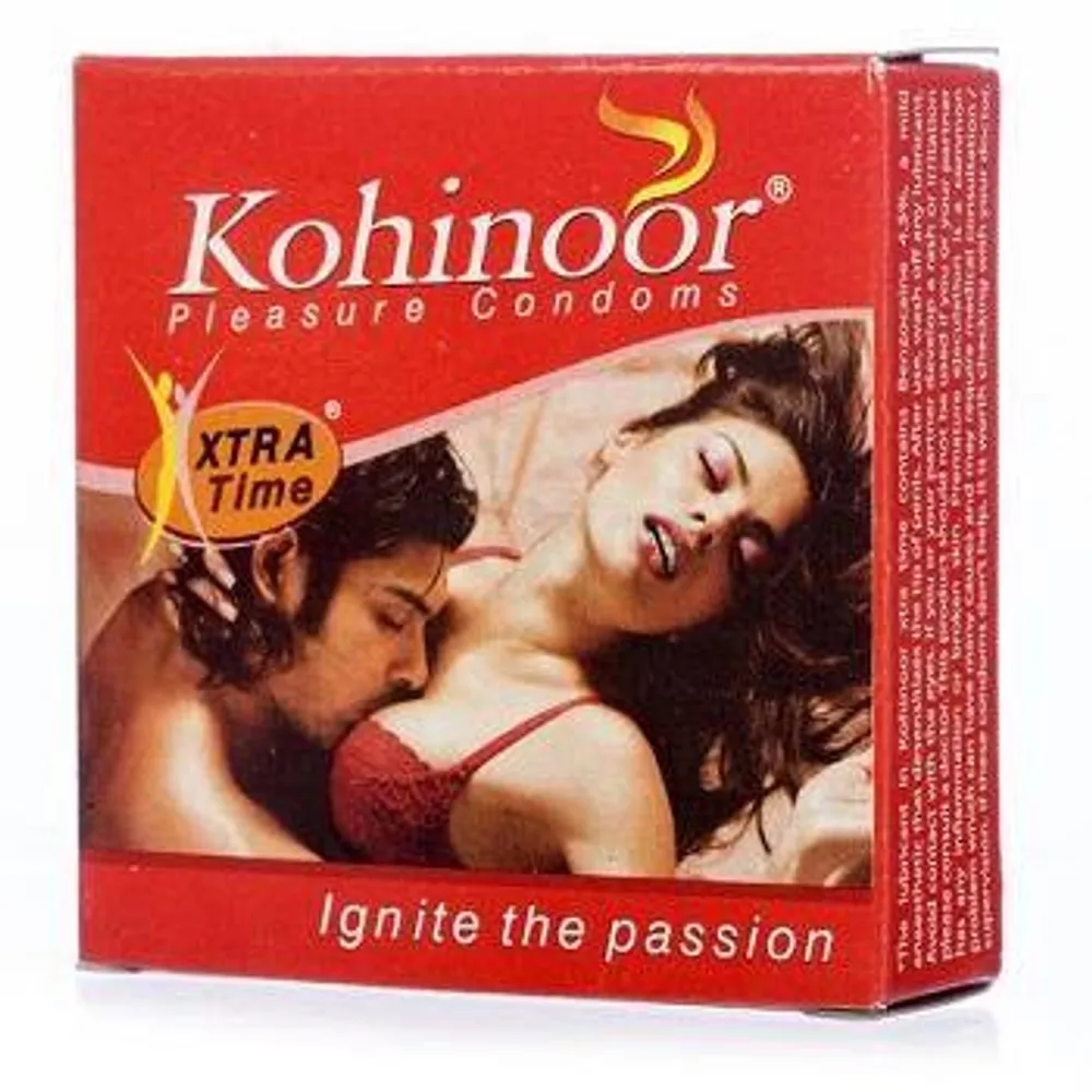Kohinoor Extra Time Condom 3pc