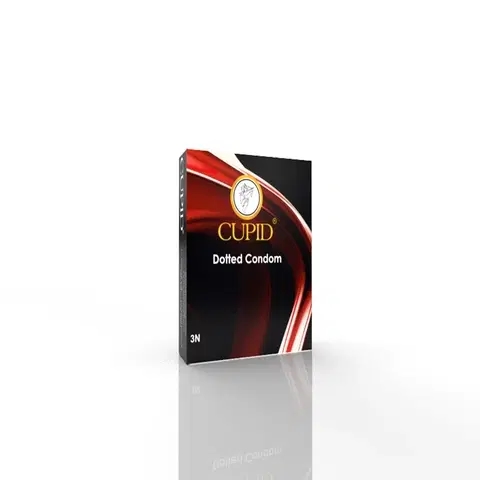 Cupid Dotted Extra Time Condoms 3pc