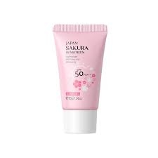 Laikou Japan Sakura Sunscreen SPF 50 PA+++ for Whitening Skin 30g