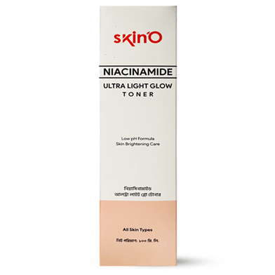 SkinO Ultra Light Glow Brightening Toner with Niacinamide 100ml