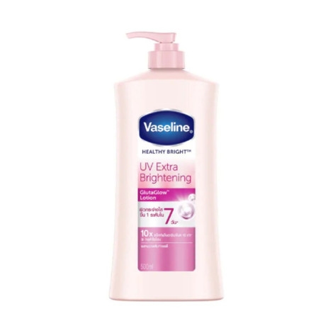 Vaseline Healthy Bright UV Extra Brightening Gluta Glow Lotion 500ml