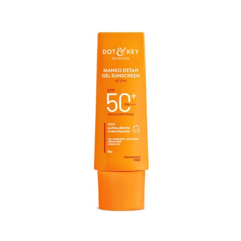 Dot & Key Mango Detan Oil-Free Sunscreen SPF 50+ PA+++ 80g