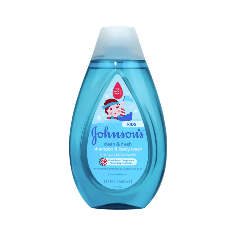 Johnson's Kids Clean & Fresh Shampoo & Body Wash 400ml