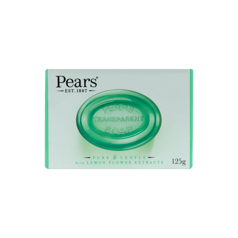 Pears Pure & Gentle Lemon Flower Extracts Transparent Soap125g