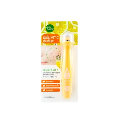 Baby Bright Lemon & Vit. C Whitening Dark Spot Roller Serum 15ml