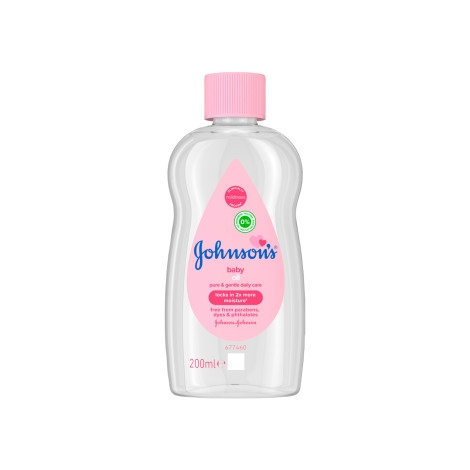 Johnson's Pure & Gentle Daily Care Baby Oil 200ml