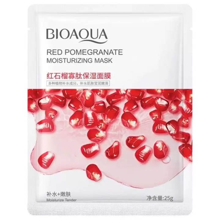 Bioaqua Red Pomegranate Sheet Mask for All Skin Types 25g