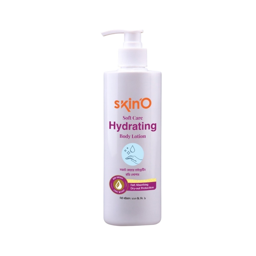 SkinO Fast Absorbing Soft Care Hydrating Body Lotion 220ml