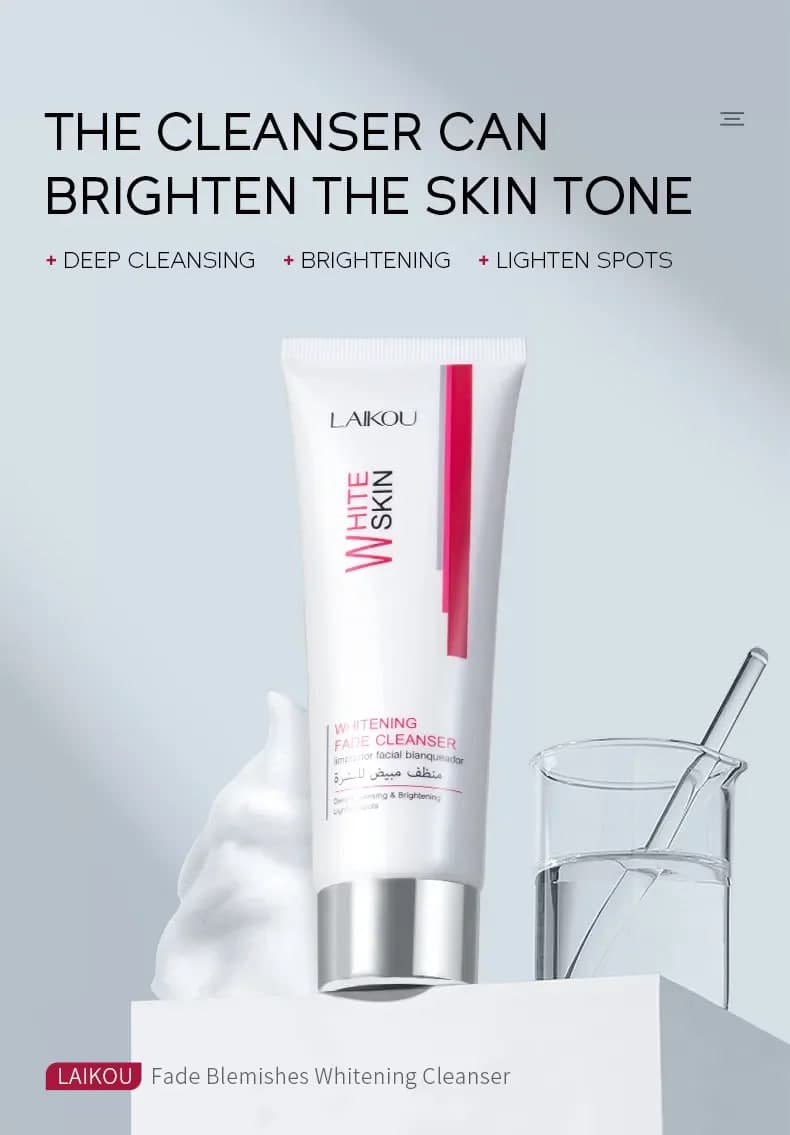 Laikou Whitening Fade Cleanser 80g