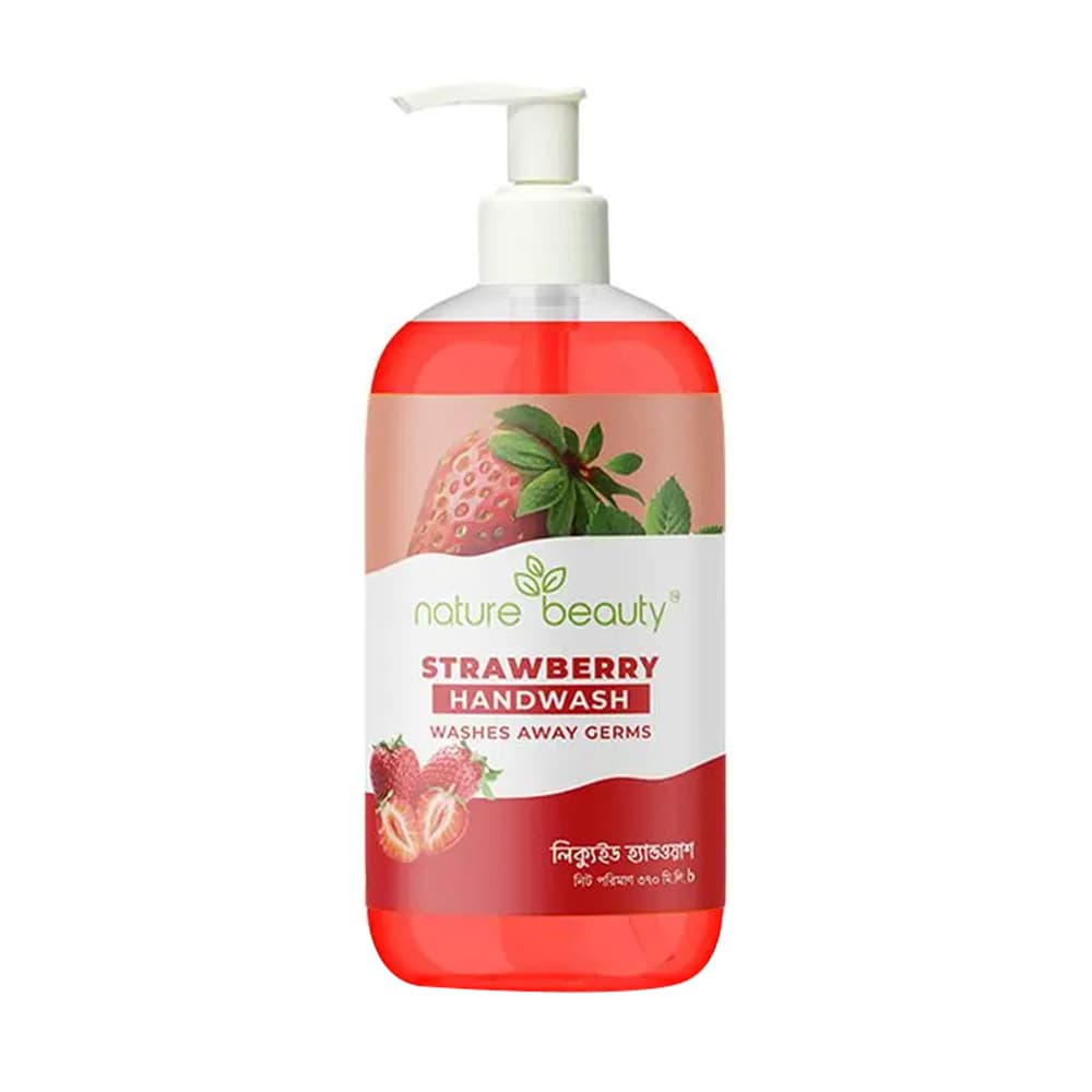 Nature Beauty Strawberry Hand Wash 370ml