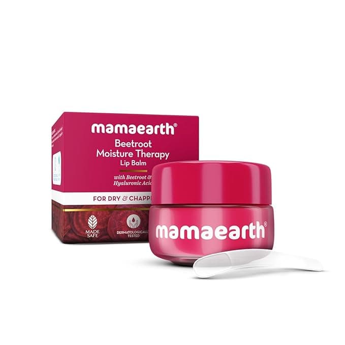 Mamaearth Beetroot Moisture Therapy Lip Balm for Dry & Chapped Lips 15g
