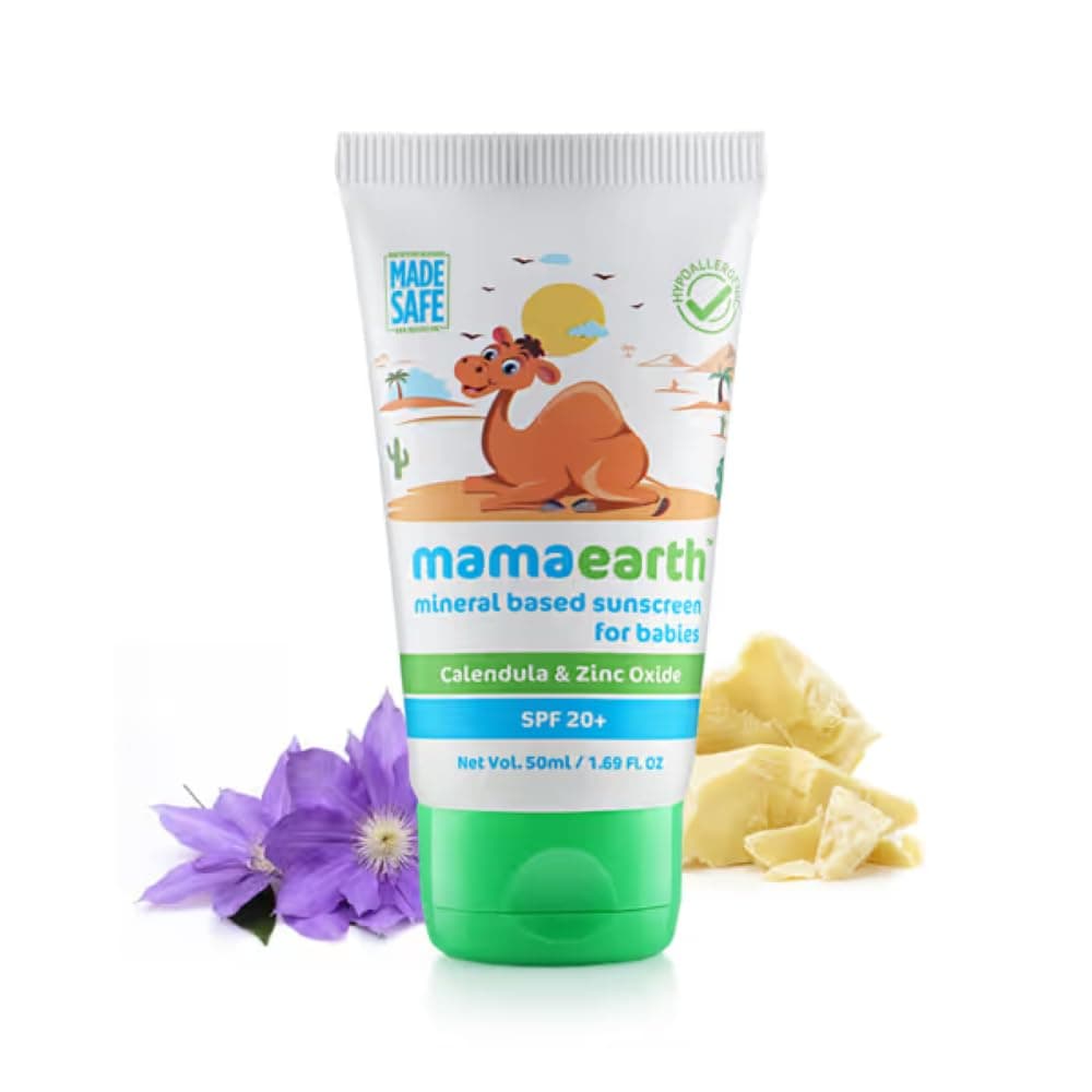 Mamaearth Mineral Based SPF 20+ Baby Sunscreen 50ml