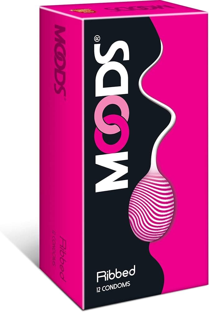 Moods Panache Ribbed Condom 12pc