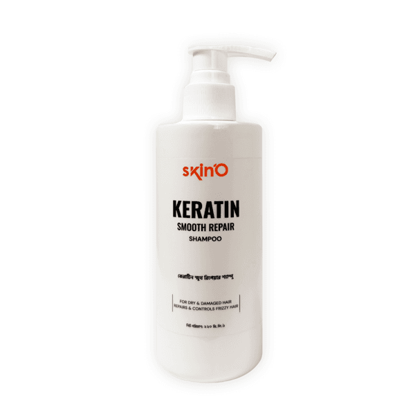 SkinO Keratin Smooth Repair Shampoo for Dry & Damaged Hair 220ml