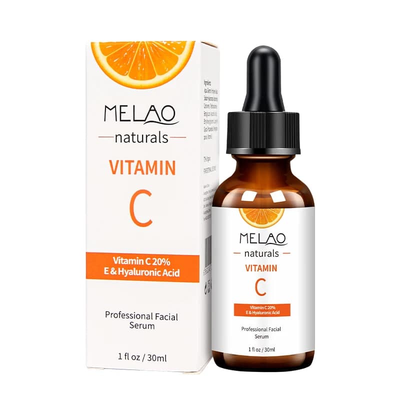 Melao Naturals Vitamin C Serum 20% E & Hyaluronic Acid 30ml