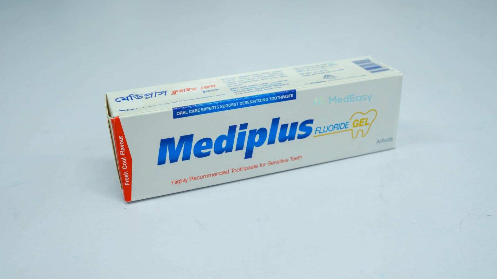 Mediplus Fluoride Gel 100 gm Toothpaste MedEasy