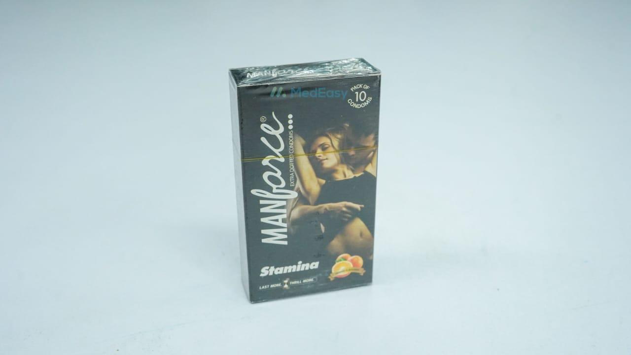 Manforce Stamina Extra Dotted Condoms