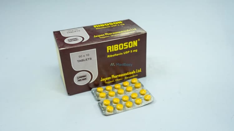 Riboson 5 mg - রিবোসন ৫ মি.গ্রা. ট্যাবলেট | MedEasy