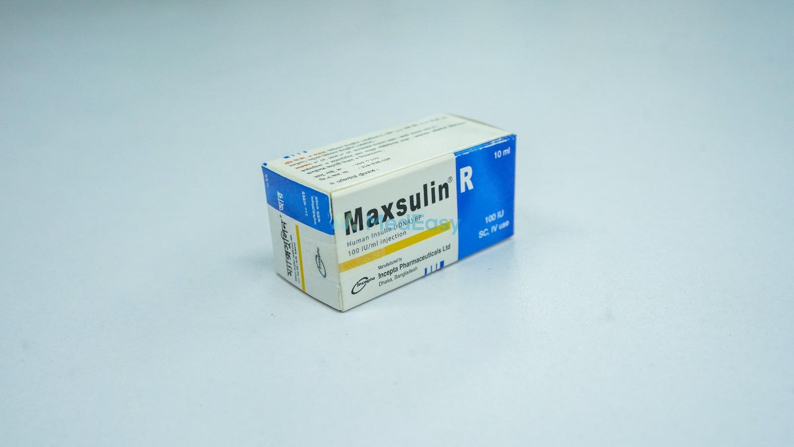 Maxsulin R Vial