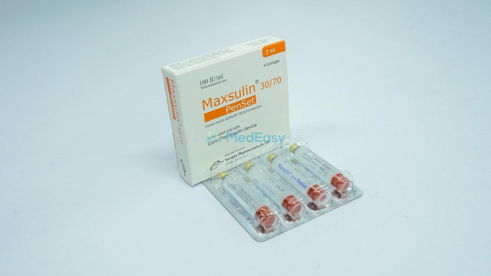 Maxsulin 30 Cartridge