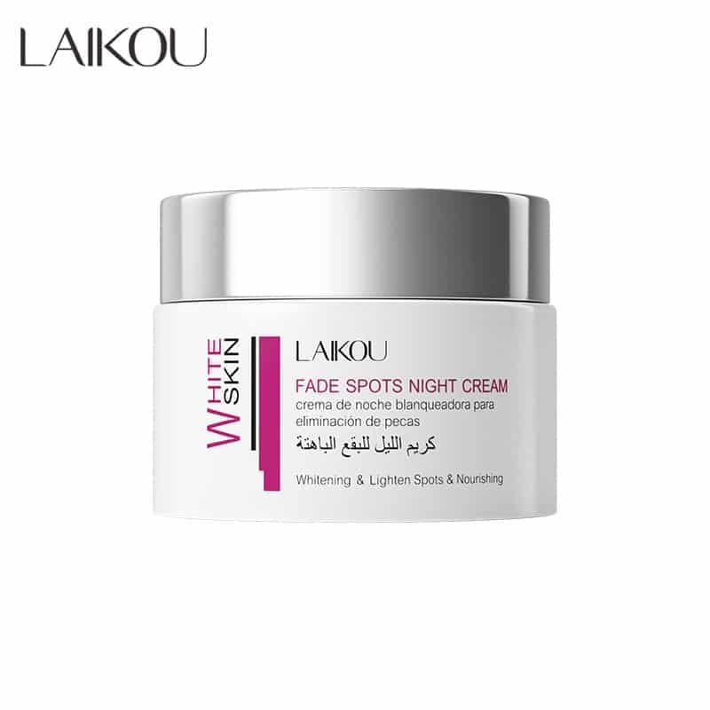 Laikou Fade Spots Night Cream for Whitening & Lighten Spots & Nourishing Skin 50g