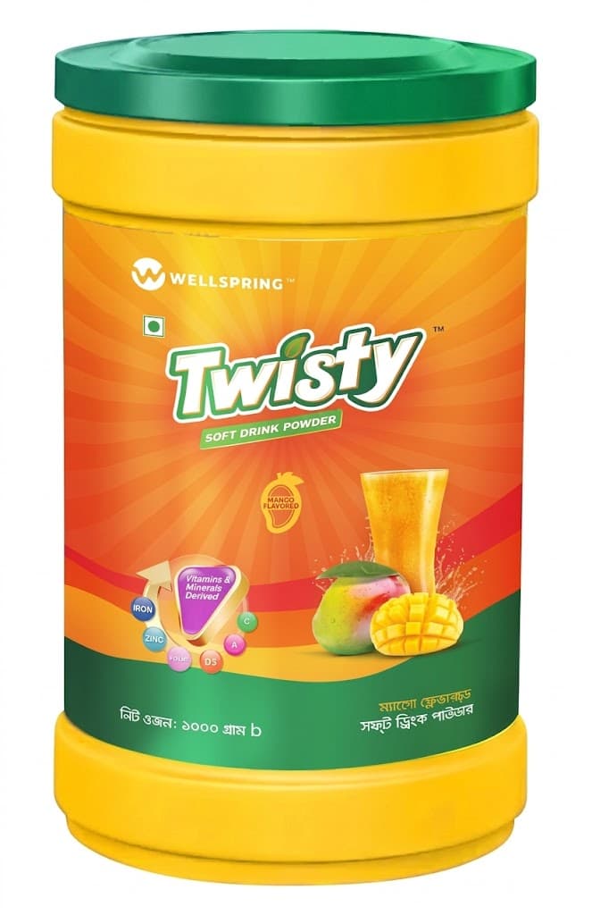 Twisty Soft Drink Mango Flavour