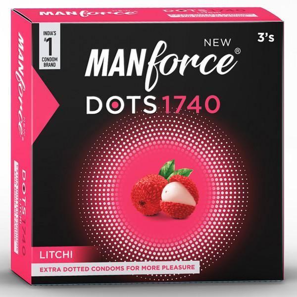 Manforce Litchi Flavoured 3's Pack