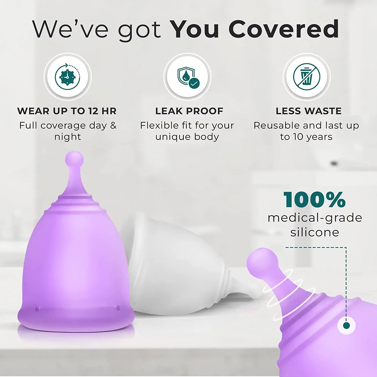 Menstrual cup reusable for women hygiene during period anytime betterhealth