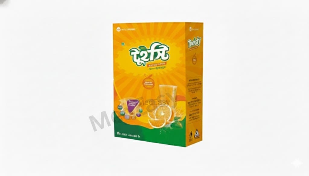 Twisty Soft Drink Orange Flavour