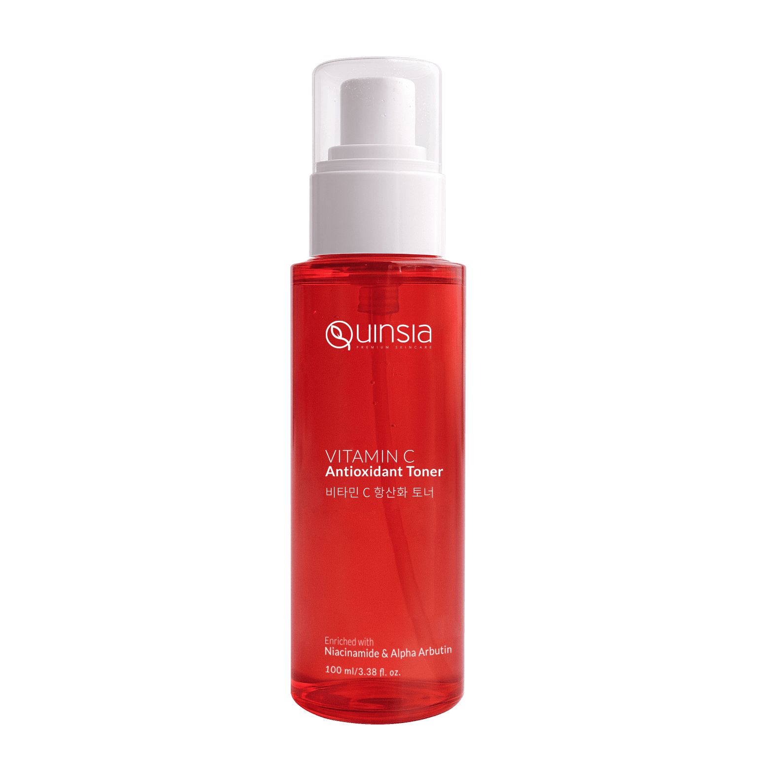 Quinsia Vitamin C Antioxidant Toner with Niacinamide & Alpha Arbutin 100ml