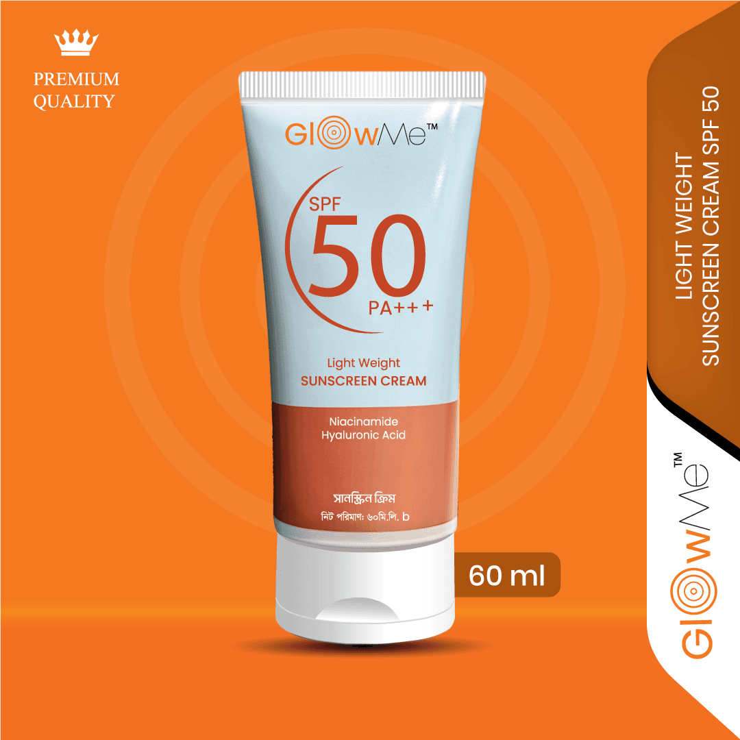 Glow Me Lightweight Sunscreen SPF 50+ Cream 60ml
