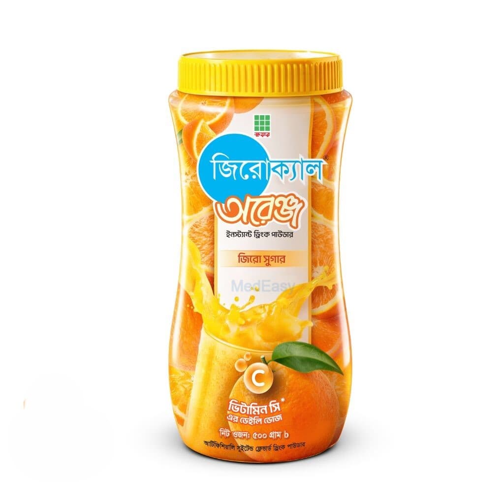 Zerocal Orange Instant Drink Powder