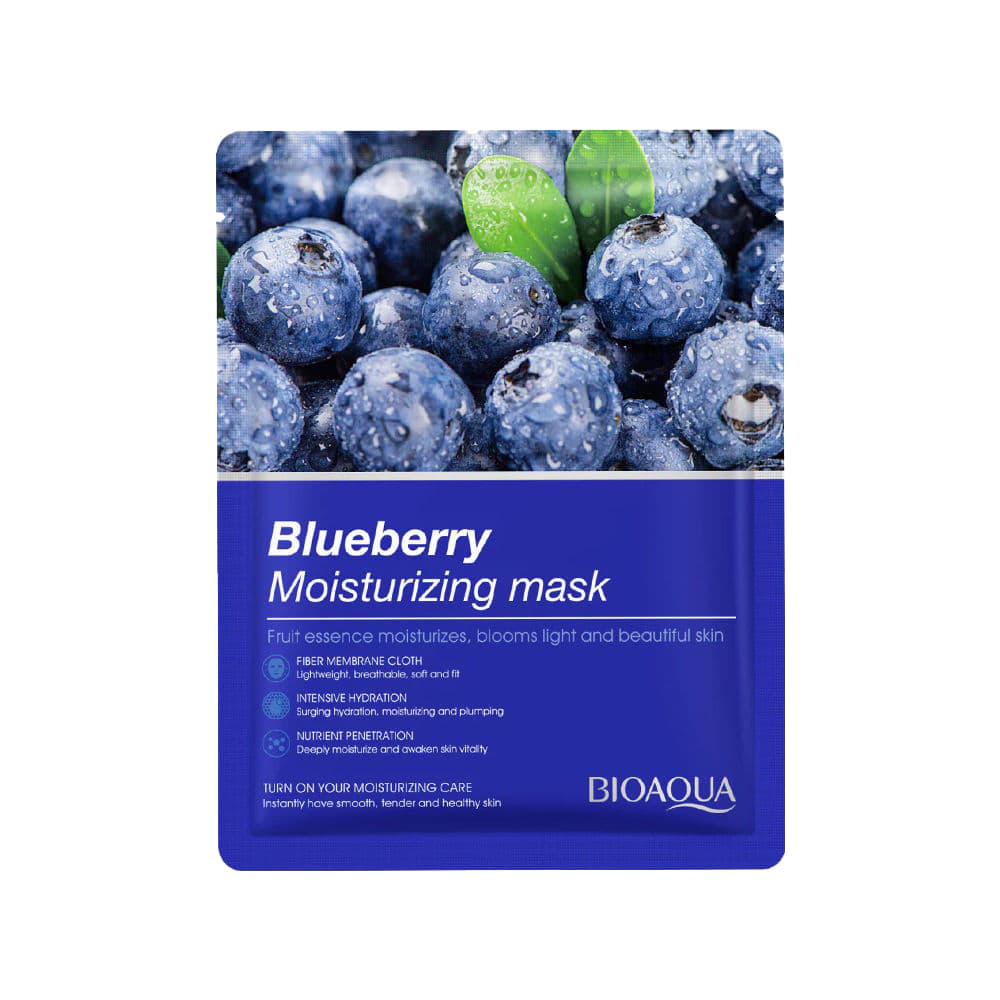 Bioaqua Blueberry Moisturizing Sheet Mask for Hydrating & Nourishing Skin 25g