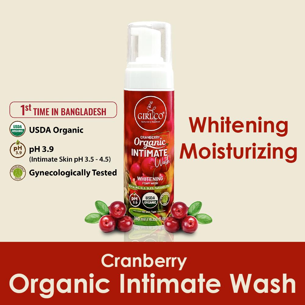 Cranberry Organic Intimate Wash