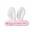 Laikou Hair Band Rabbit Style Pink 1pc