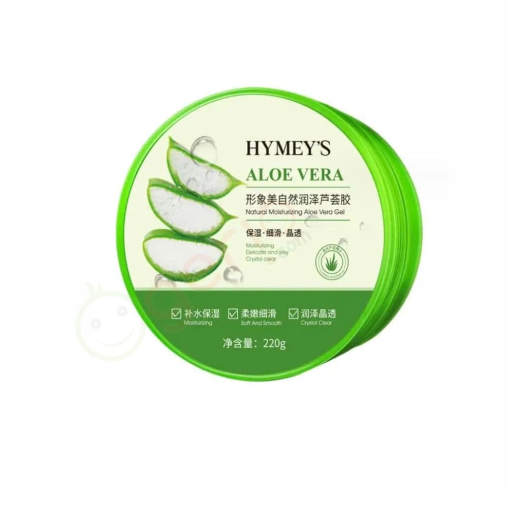 Hymeys Natural Moisturizing Aloe Vera Gel for All Skin Types 220g
