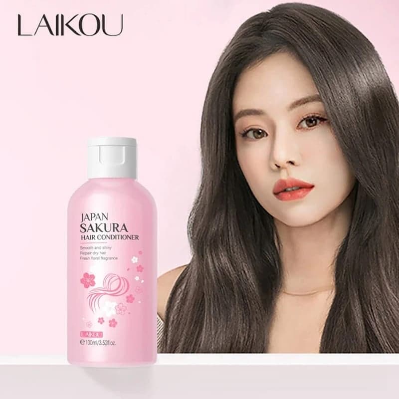 Laikou Japan Sakura Hair Conditioner for Smooth & Shiny Hair 100ml