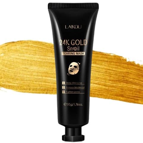 Laikou 24K Gold Snail Tearing Mask 50g